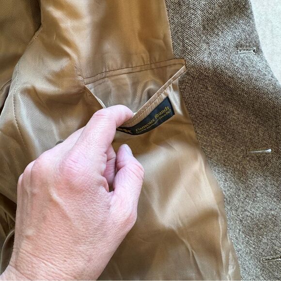 Ralph Lauren Wool 3-Button Blazer | size 46L NWOT - Picture 11 of 13